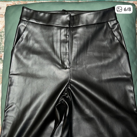 DKNY Black Ankle-Length Cropped Pants - Picture 5 of 7